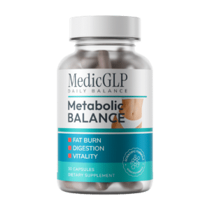 MedicGLP capsules, voedingssupplement, pot met 30 capsules